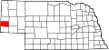 Map of Nebraska highlighting Banner County