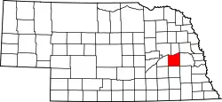 Location within the U.S. state of Nebraska