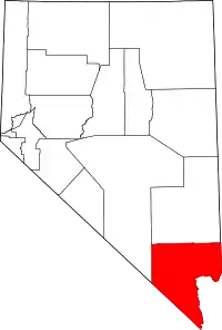 Location in the state of Nevada