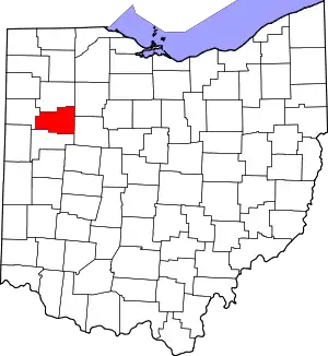 Allen County map