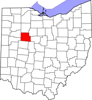 Hardin County map