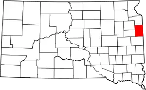 Deuel County map