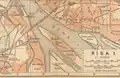 A zoom in on the island of Zaķusala (then Hasenholm) from a Map of Lita, Latvia, 1914.