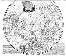 Image 94Emanuel Bowen's 1780s map of the Arctic features a "Northern Ocean". (from Arctic Ocean)