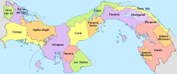 Image 5A map of Panama