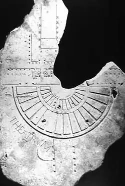 Image 1The Forma Urbis Romae is a massive marble map of ancient Rome, created under the emperor Septimius Severus between 203 and 211.