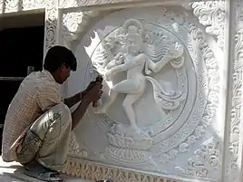 Image of Marble carving of Shiva Nataraj