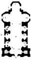 Plan of the Church of Mariahilf