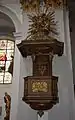 The late Baroque pulpit