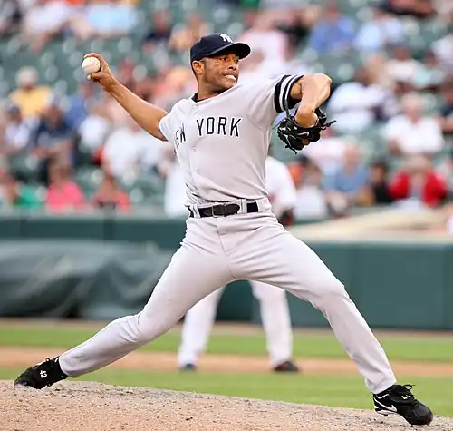 Image 3Mariano Rivera is a Panamanian-American former professional baseball pitcher who played 19 seasons in Major League Baseball (MLB) for the New York Yankees, from 1995 to 2013.