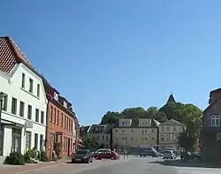 Market square in Rehna