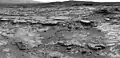 "Snake River" rock feature on Mars – as viewed by Curiosity (December 20, 2012).