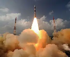 Image 6ISRO launch of the Mars Orbital Mission using the PSLV launch vehicle (from Economy of Bangalore)