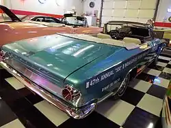 Different view of the 1963 Chrysler 300 pace setter