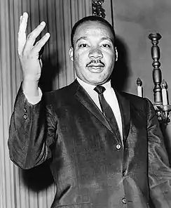 A picture of Martin Luther King Jr.