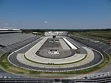 View from turn one and two bleachers