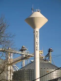 Martinton water tower