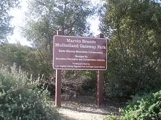 Marvin Braude Mulholland Gateway