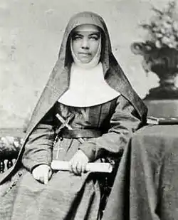 Image 17St Mary Mackillop established an extensive network of schools and is Australia's first canonised saint of the Catholic Church. (from Culture of Australia)