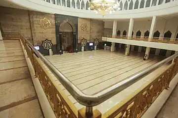 Interior of Darussalam Grand Mosque