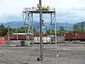 Container crane.