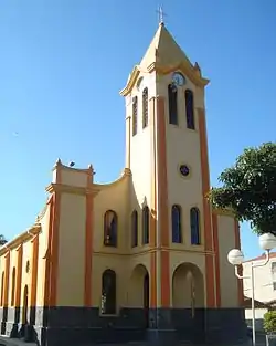 Saint Anne church in downtown Sapucaí-Mirim