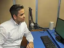 Mauricio Lomonte on station Radio Reloj, Cuba