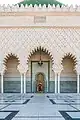 Entrance to the mausoleum