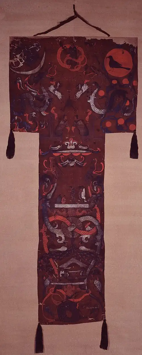 Western Han funerary banner from the tomb of Xin Zhui, Mawangdui