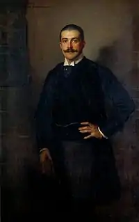 Portrait, by Philip de László, 1899.