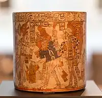 A beaker for chocolate from the Maya