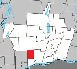 Location within Papineau RCM