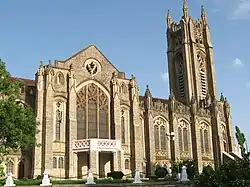 The Gothic Revival style Medak Cathedral is one of the largest churches in Asia.