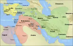 Kingdom of Cilicia in 6th century BC