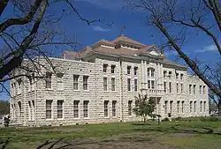 The Medina County Courthouse in Hondo