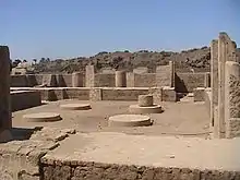 ruins of a building