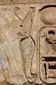 Medinet Habu Temple Column Detail