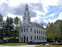 Image 39Vermont towns hold a March town meeting for voters to approve the town's budget and decide other matters. Marlboro voters meet in this building. (from Vermont)