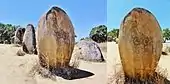 Image 5Megalithic spirals, cromlech near Évora (from History of Portugal)