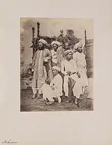 Memon men - photographs of Western India Series 1855-1862