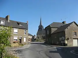 The village of Mellé