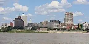 Downtown Memphis skyline