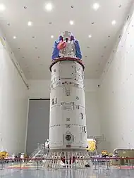 Mengtian lab module prior to launch