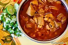 Menudo rojo (Red menudo)