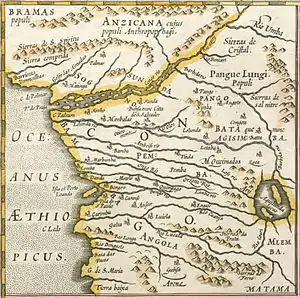 Image 34Map of the Kingdom of Kongo (from History of the Democratic Republic of the Congo)