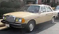 Mercedes-Benz W123 sedan (US)