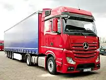 Mercedes-Benz Actros in Poland