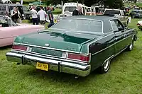 1978 Marquis Brougham four-door pillared hardtop, rear view