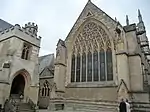 Merton College Chapel viewed from Front Quad