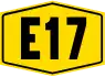 Expressway 17 shield}}